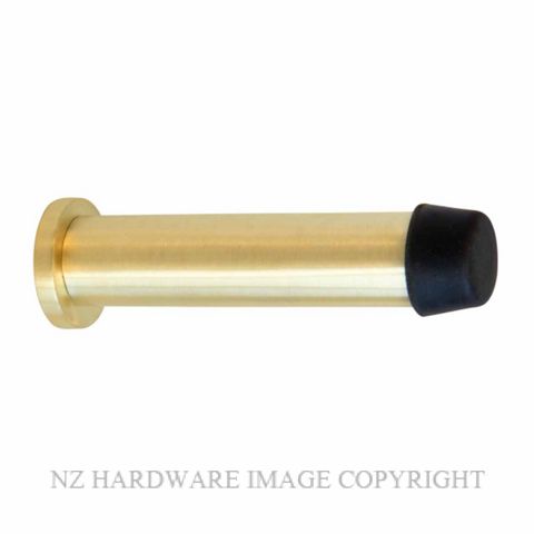 WINDSOR 5280-USB WALL DOOR STOP 85MM UNLACQUERED SATIN BRASS