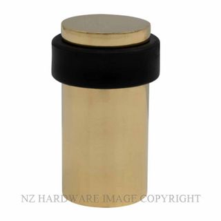 WINDSOR 5282-PB FLOOR DOOR STOP 60MM POLISHED BRASS