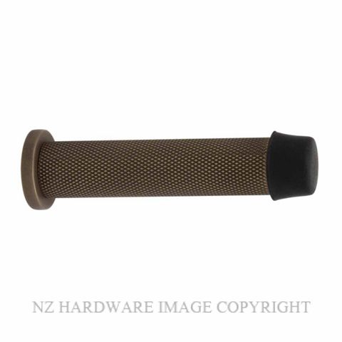 WINDSOR 5291-RB WALL DOOR STOP 85MM DIAMOND KNURL ROMAN BRASS