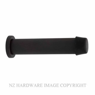 WINDSOR 5292-DRB WALL DOOR STOP 85MM LINEAR KNURL DARK ROMAN BRASS