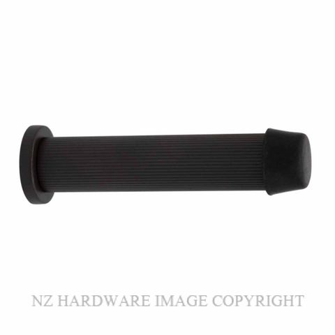 WINDSOR 5292-DRB WALL DOOR STOP 85MM LINEAR KNURL DARK ROMAN BRASS