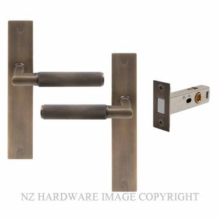 WINDSOR 8417M-OR NIDO LUMINA DIAMOND KNURL LONG PLATE LATCH MAGNETIC OILC RUBBED BRONZE