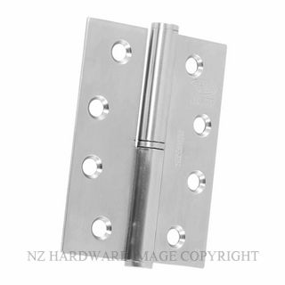 LOCKWOOD LW10075RLSSS LIFT OFF HINGE RIGHT HAND 100X75X2.5MM SATIN STAINLESS