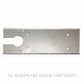 DORMAKABA 46700022 BTS84 COVER PLATE SATIN STAINLESS