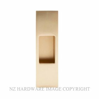 WINDSOR 5411-MSB DOOR EDGE PULL MATT SATIN BRASS