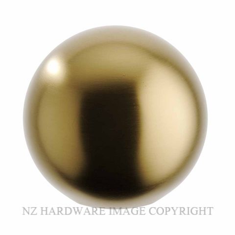 IVER 24090 PUERTO CABINET KNOB 38MM BRUSHED GOLD PVD