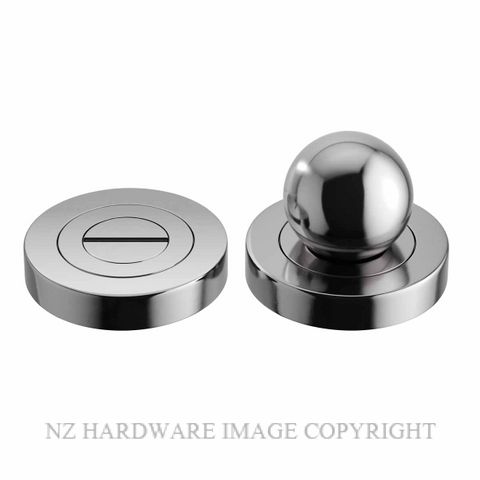 IVER 24144 PUERTO PRIVACY TURN ROUND ROSE CHROME PLATE