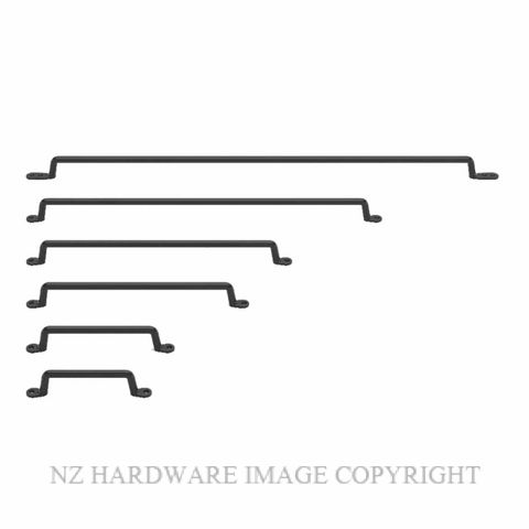 TRADCO 21903 - 21953 MB FARMHOUSE CABINET PULL MATT BLACK
