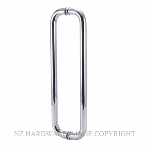 JAECO 1707-250.25PS PULL HANDLES 250MM POLISHED STAINLESS
