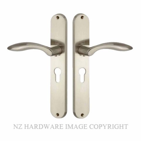 SYLVAN TRENTO 85 LONG PLATE SATIN NICKEL