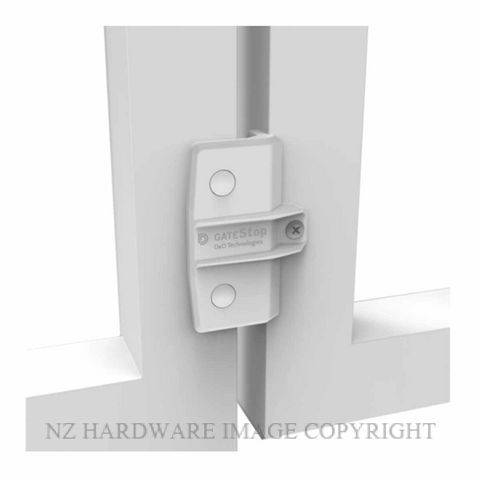 DD TECH GS3S3WT GATE STOP METAL GATES WHITE
