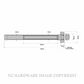 DD TECH ML3PB36R MAGNALATCH PANIC BOLT BLACK