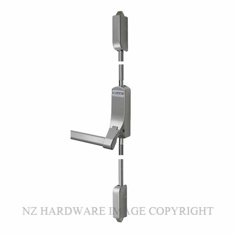 ASSA ABLOY EXI311-SIL EXIDOOR SINGLE DOOR PULLMAN LATCH PANIC BOLT SILVER