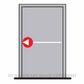 DORMAKABA PHB303 PANIC BOLT SILVER