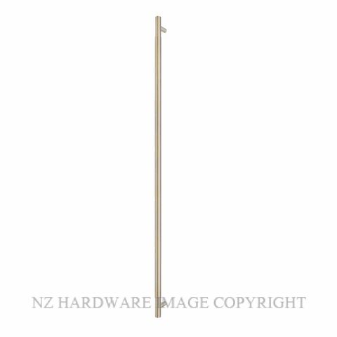 WINDSOR 8355 - 8361 USB PLAIN PULL HANDLES UNLACQUERED SATIN BRASS