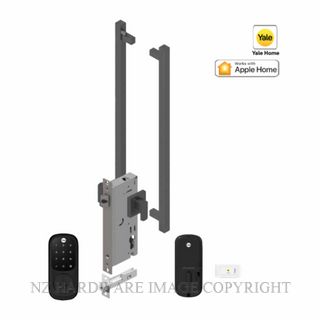 YALE YRD226MBE145X525SPEC ASSURE KEYED DEADBOLT ENTRANCE SET APEX 145X525 POWDERCOAT SPECIAL