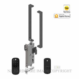 YALE YRD226MBE143X450SPEC ASSURE KEYED DEADBOLT ENTRANCE SET APEX 143X450 POWDERCOAT SPECIAL