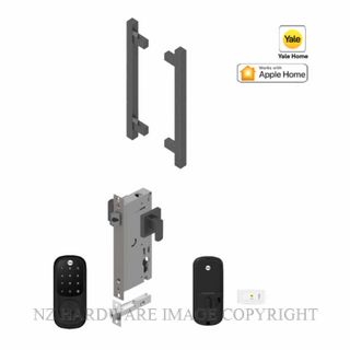 YALE YRD226MBE145X225SPEC ASSURE KEYED DEADBOLT ENTRANCE SET APEX 145X225 POWDERCOAT SPECIAL