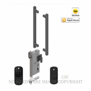 YALE YRD226MBE145X375SPEC ASSURE KEYED DEADBOLT ENTRANCE SET APEX 145X375 POWDERCOAT SPECIAL