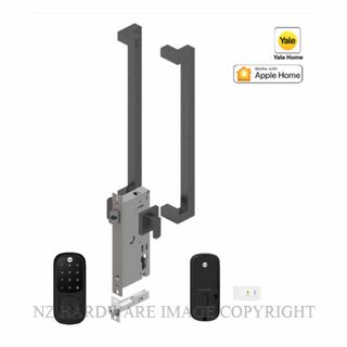 YALE YRD226MBE146X450SPEC ASSURE KEYED DEADBOLT ENTRANCE SET APEX 146X450 POWDERCOAT SPECIAL
