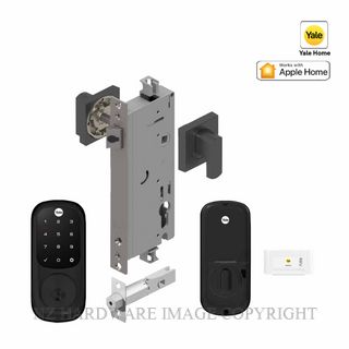 YALE YRD226NRMB/ENTRSPEC ASSURE KEYED DEADBOLT ENTRANCE SET APEX MATT BLACK