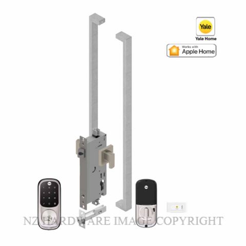 YALE YRD226SN/E/143X1000 ASSURE KEYED DEADBOLT ENTRANCE SET APEX 143X1000 SATIN NICKEL
