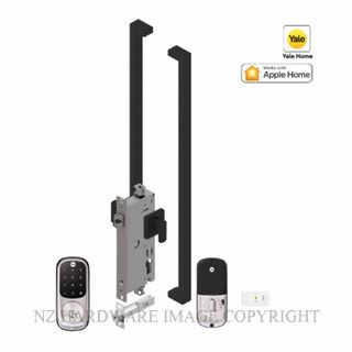 YALE YRD226SN/E/143X1000B ASSURE KEYED DEADBOLT ENTRANCE SET APEX 143X1000 MATT BLACK