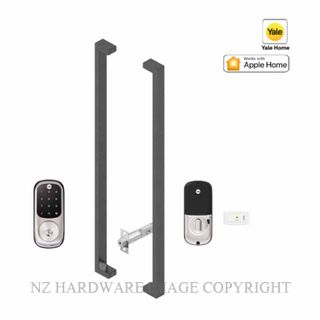 YALE YRD226SN1431000SPEC ASSURE KEYED DEADBOLT ENTRANCE SET APEX 143X1000 POWDERCOAT SPECIAL