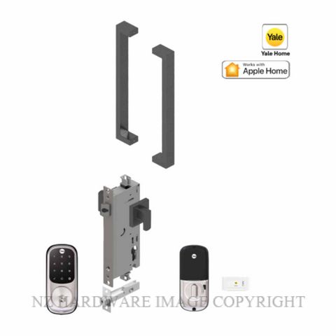 YALE YRD226SNE 143 PULL HANDLE LOCK KITS POWDERCOAT SPECIAL