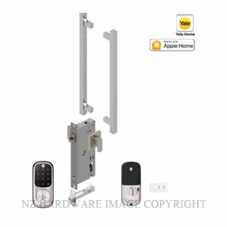 YALE YRD226SNE145X375 ASSURE KEYED DEADBOLT ENTRANCE SET APEX 145X375 SATIN NICKEL