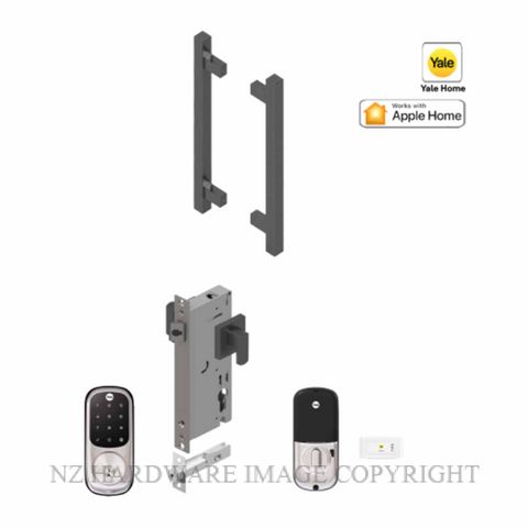 YALE YRD226SNE145X225SPEC ASSURE KEYED DEADBOLT ENTRANCE SET APEX 145X225 POWDERCOAT SPECIAL