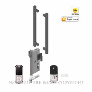 YALE YRD226SNE145X375SPEC ASSURE KEYED DEADBOLT ENTRANCE SET APEX 145X375 POWDERCOAT SPECIAL