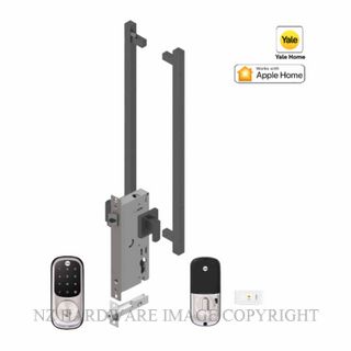 YALE YRD226SNE145X525SPEC ASSURE KEYED DEADBOLT ENTRANCE SET APEX 145X525 POWDERCOAT SPECIAL