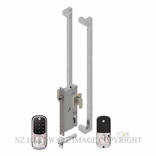 YALE YRD226SNE146X600 ASSURE KEYED DEADBOLT ENTRANCE SET APEX 146X600 SATIN NICKEL
