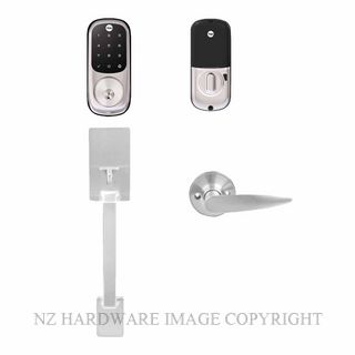 YALE YRD226/GRIPSET/ASN ASSURE KEYED AND ALEXANDER GRIPSET SATIN NICKEL