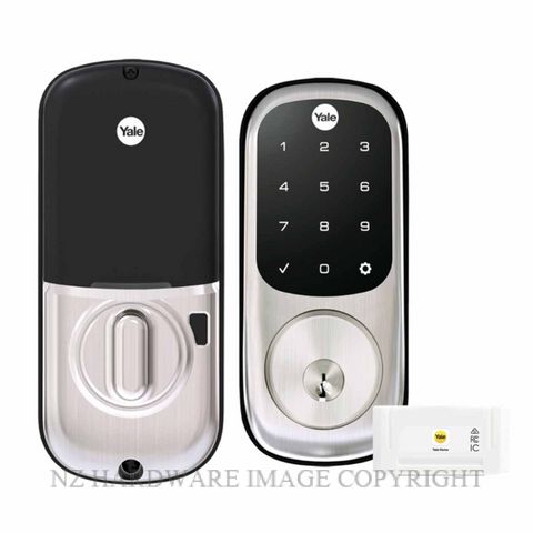 YALE YRD226HKSN ASSURE KEYED ELECTRONIC DIGITAL DEADBOLT SATIN NICKEL