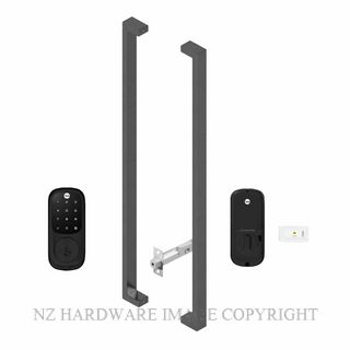 YALE YRD226MB1431000SPEC ASSURE KEYED DEADBOLT ENTRANCE SET 143X1000 POWDERCOAT SPECIAL