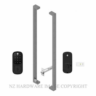 YALE YRD226MB143X1000P ASSURE KEYED DEADBOLT ENTRANCE SET 143X1000 POWDERCOAT