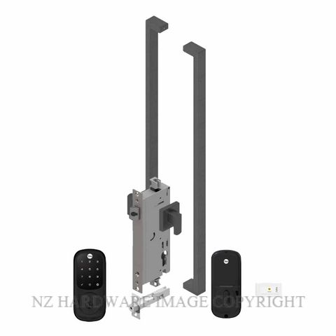YALE YRD226MBE1431000SPEC ASSURE KEYED DEADBOLT ENTRANCE SET APEX 143X1000 POWDERCOAT SPECIAL
