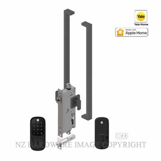 YALE YRD226MBE143600SPEC ASSURE KEYED DEADBOLT ENTRANCE SET APEX 143X600 POWDERCOAT SPECIAL