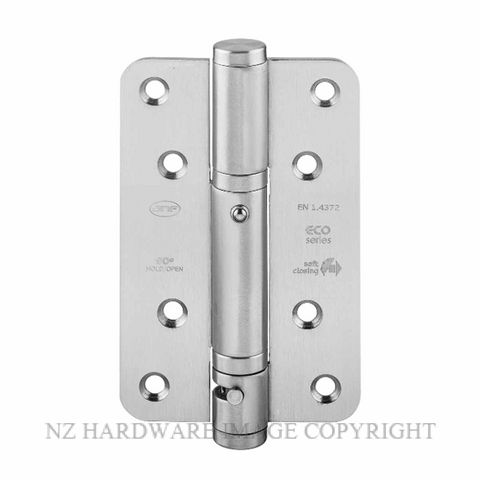 JNF IN.05.040.HO SPRING HINGE SOFT CLOSE/HOLD OPEN SATIN STAINLESS 304