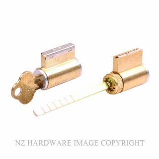 YALE EA703 5 PIN PAIR EXT & INT SLIDING DOOR LOCK CYLINDER SATIN CHROME