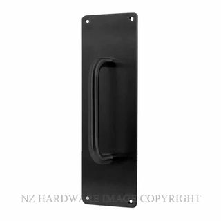 JAECO PHVF-3X1 MB PULL HANDLE ON PLATE 304 MATT BLACK