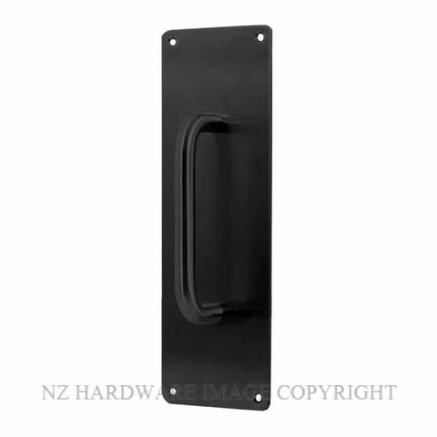 JAECO PHVF-3X1 MB PULL HANDLE ON PLATE 304 MATT BLACK