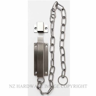 JAECO CB1581SS CHAIN BOLT 100MM 304 SATIN STAINLESS