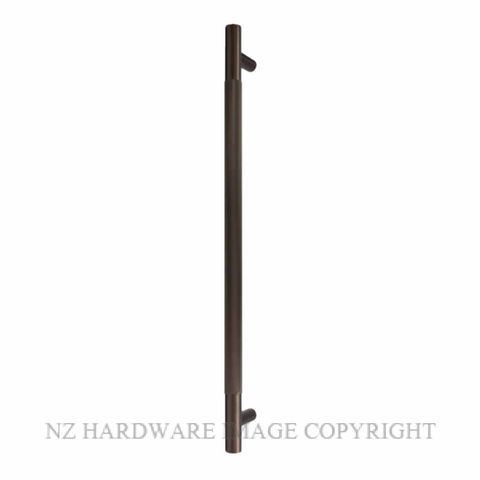 WINDSOR 8354 - 8360 CCB LINEAR KNURL PULL HANDLES COCOA BRONZE
