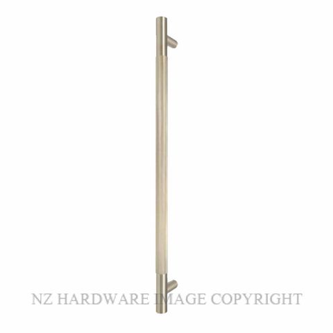 WINDSOR 8354 - 8360 USB LINEAR KNURL PULL HANDLES UNLACQUERED SATIN BRASS