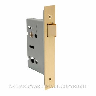 WINDSOR 1124 MSB 57MM PASSAGE MORTICE LATCH MATT SATIN BRASS