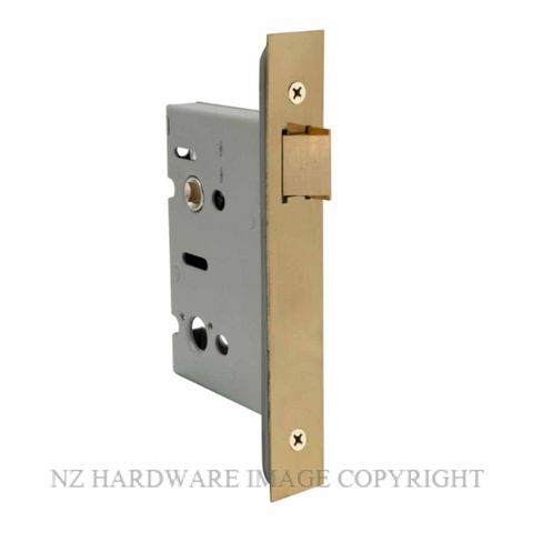 WINDSOR 1124 PB 57MM PASSAGE MORTICE LATCH POLISHED BRASS