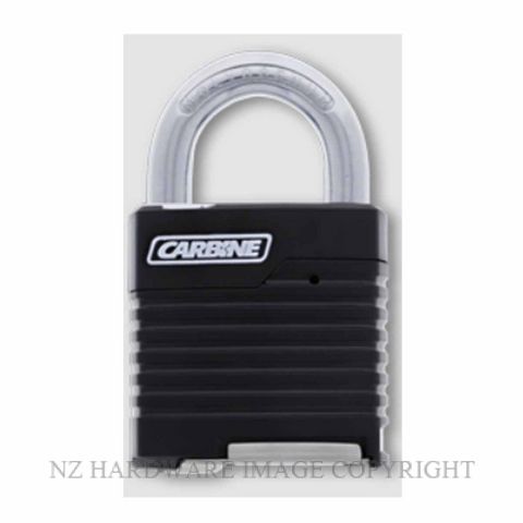 CARBINE C60 STEEL PADLOCK 11MM MOLYBDENUM INCL WEATHER COVER KD